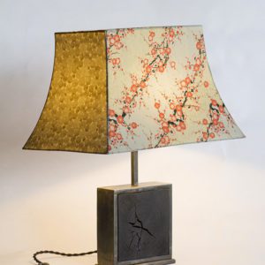 Lampe Hashira 柱 brulée - Cerisier en fleurs
