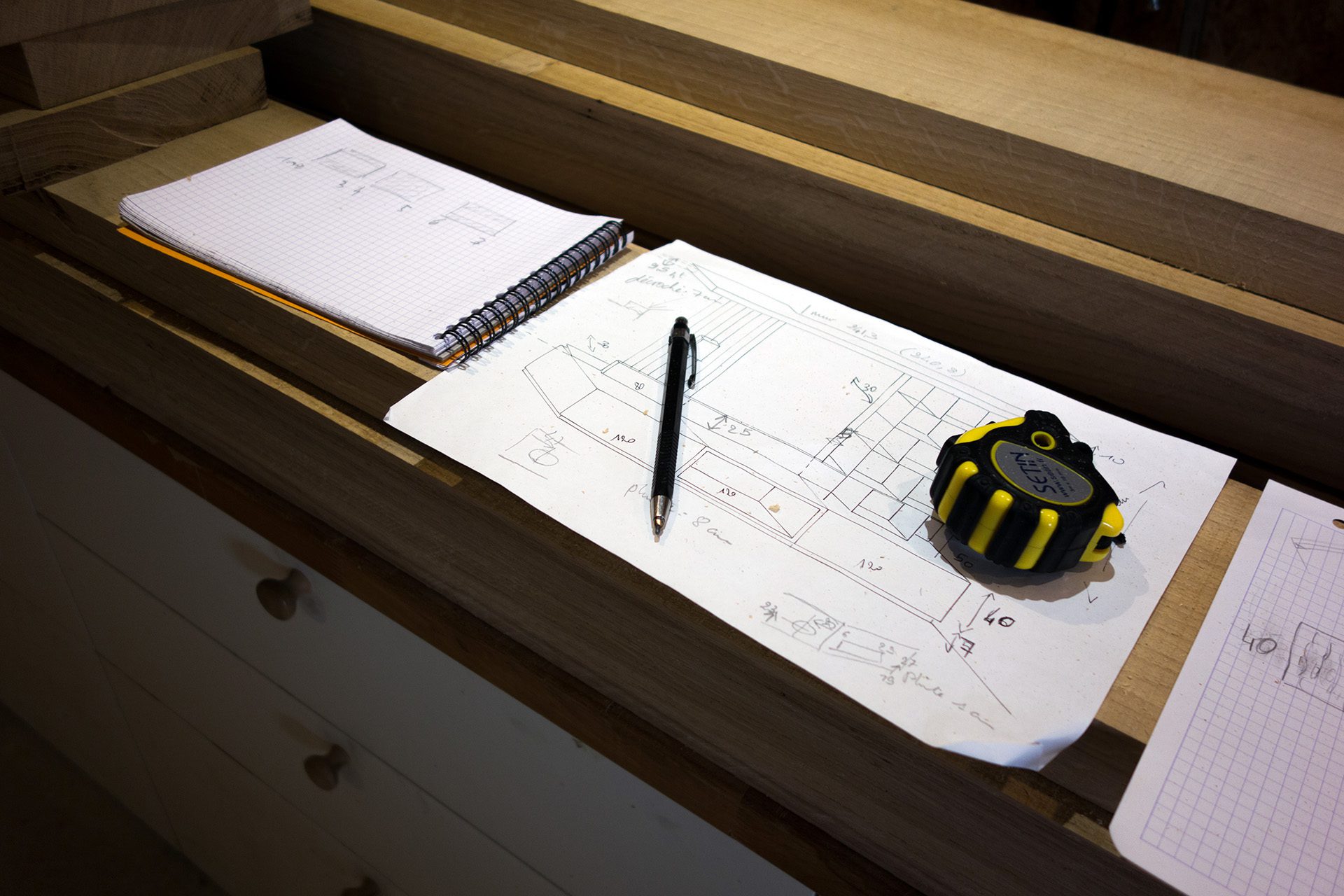 Etude projet sur mesure à l'Atelier Villard.