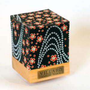 «Le P'tit Villard», photophore à bougie LED par l'Atelier Villard.