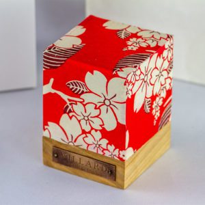« Le P'tit Villard », photophore à bougie LED, par l'Atelier Villard.