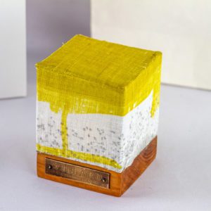 « Le P'tit Villard », photophore à bougie LED, par l'Atelier Villard.